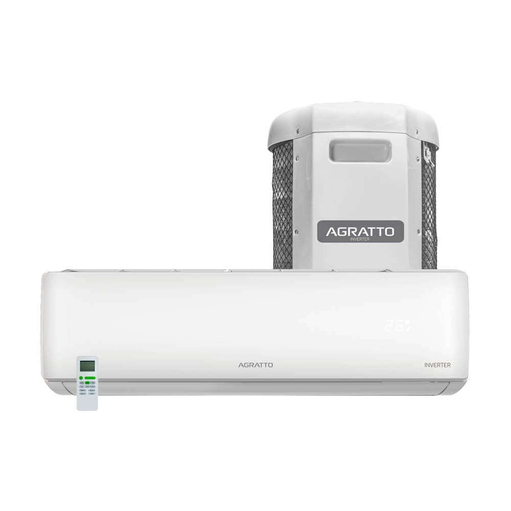 Ar Condicionado Split Inverter Agratto Zen Top 12000 BTU/h Frio ZICST12F - 220 Volts