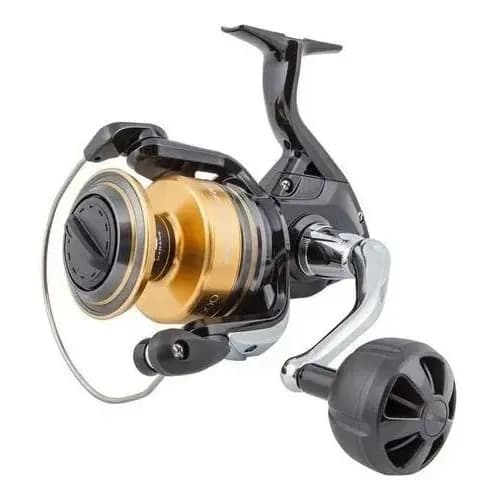 Molinete Shimano Socorro Sw 5000 Fricção Dianteir 10kg 4.6:1 Preto Direito/esquerdo