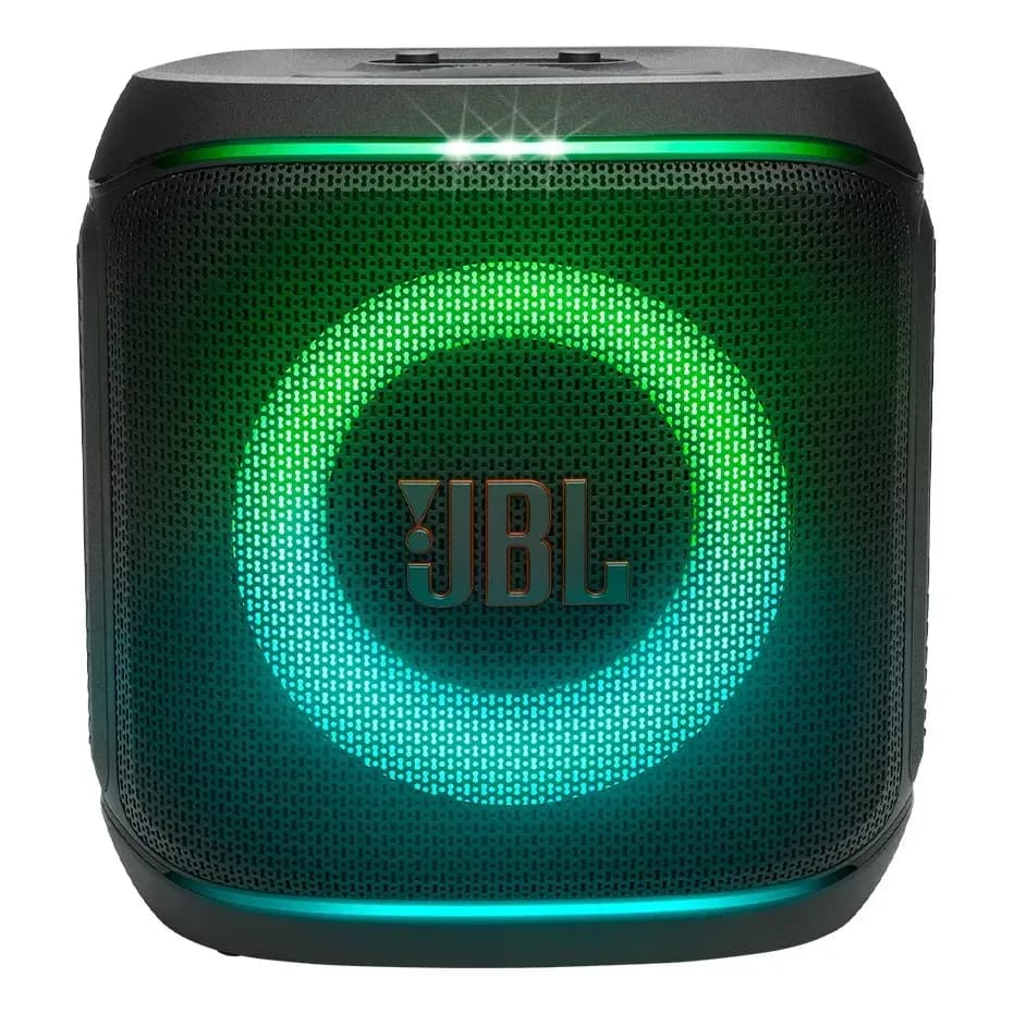 Caixa de Som Partybox Encore 2 Bluetooth 2 Microfones AI Sound Boost Até 12h de Bateria JBL