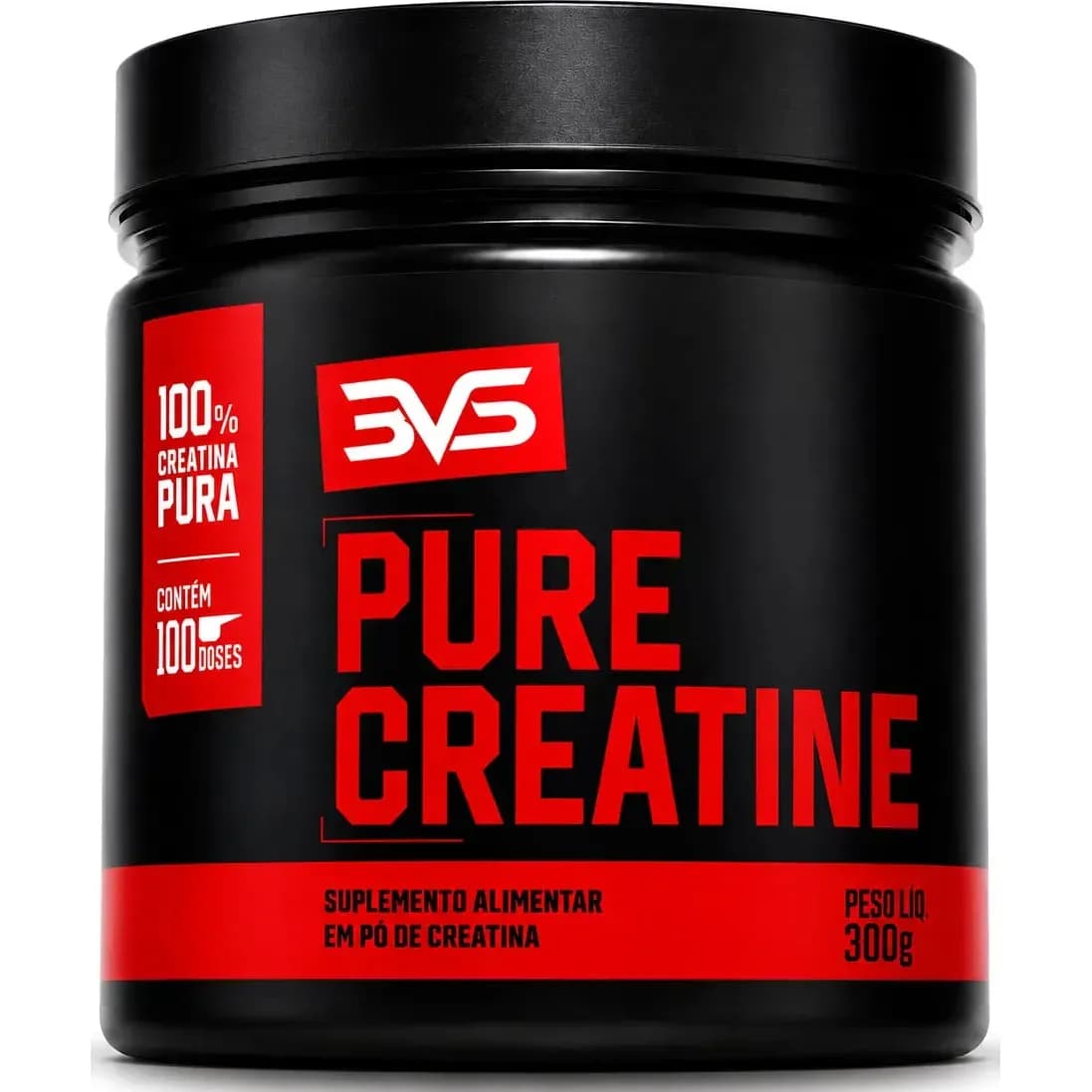 Creatina 3VS 100% pura Pure em pó Sem sabor x 300g